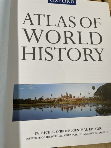 CONCISE Edition ATLAS OF WORLD HISTORY By Patrick O'brien - Hardcover BRAND NEW - Picture 2 of 6