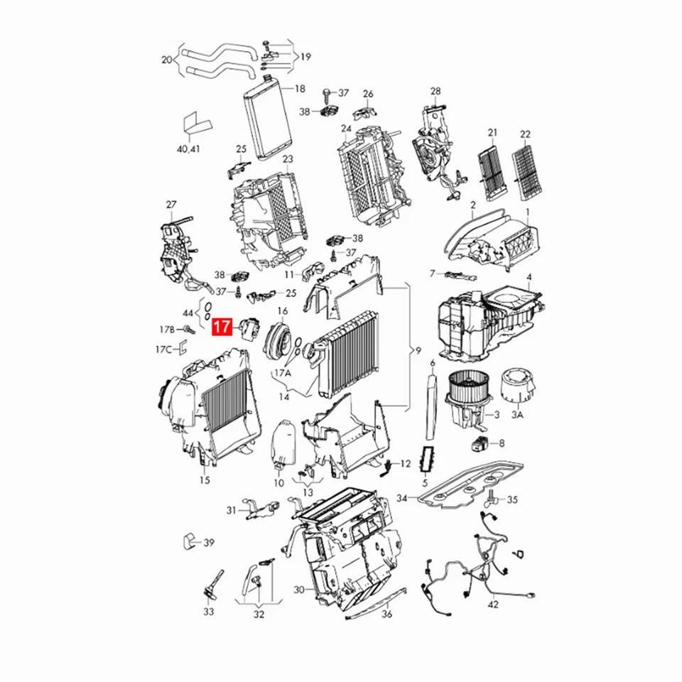 A/C Expansion Valve Device for Audi 2009-2016 A4 B8 S4 RS4 A4 Allroad/Avant B8 - Image 3 of 4