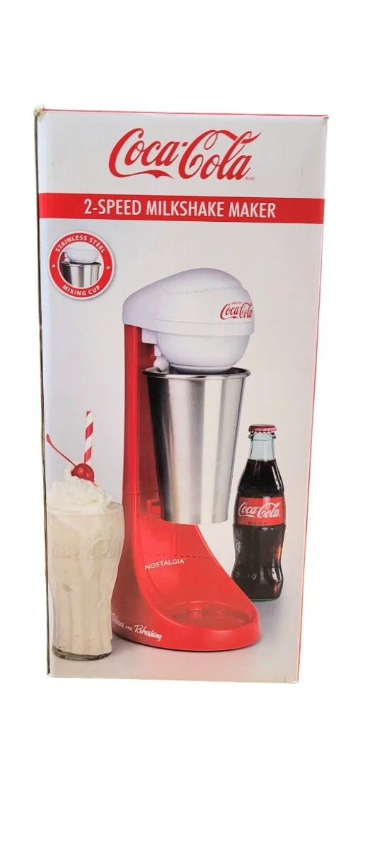Coca-Cola Limited Edition 2 Speed Milkshake Maker By Nostalgia