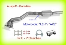 Katalysator für VW Bora 1.6 Typ 1J2 / 1J6 Motor: AEH & AHL 74KW bis 05/2005 +Kit
