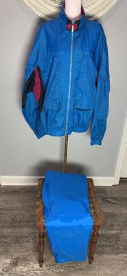 Men's Vintage 90's Puma Wind Track Suit - Jacket Pants Light Weight Size Medium