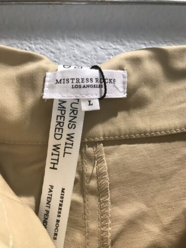 MISTRESS ROCKS Fantasy Stone Canvas Utility Trousers Jogger Size Large - Picture 7 of 12