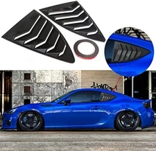 NEW Carbon Fiber Window Side Louver Cover For Toyota 86 Scion FR-S Subaru BRZ
