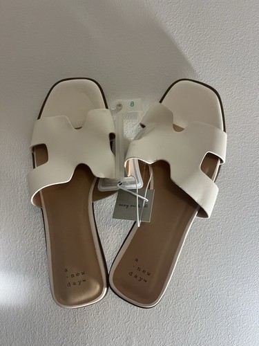 A New  Day  slip on shoes White - Picture 1 of 3