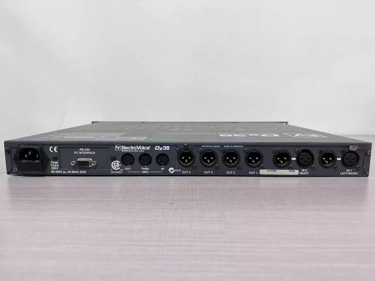 1PCS Electro-Voice (EV) Dx38 Digital Sound System Processor/ | eBay