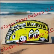 🔥MoonEyes Soft Fridge MAGNET  Rat Fink HOT ROD Refrigerator TOOL BOX Moon Eyes