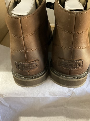 Men's Sorel MADSON II CHUKKA WP Leather Boots Sz 7 TOBACCO ~ SAME DAY SHIP - Picture 5 of 10
