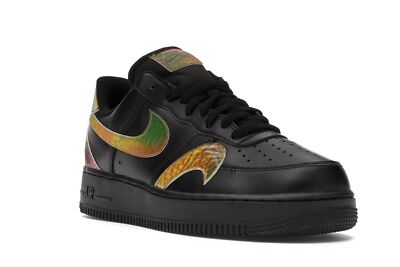 Nike Air Force 1 Low Misplaced Swoosh - Black 2020 - CK7214  display picture 1
