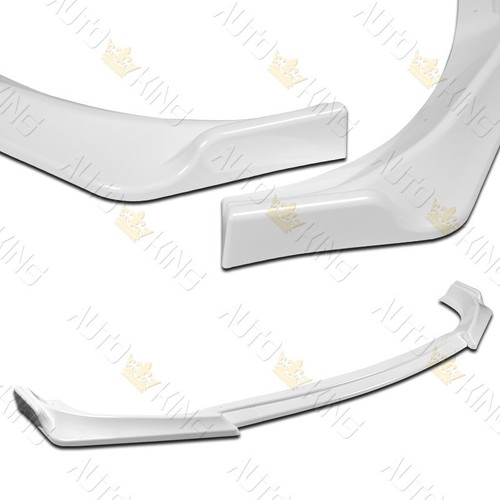 FIT 13-16 HYUNDAI GENESIS COUPE KS-STYLE PAINTED WHITE FRONT BUMPER SPOILER LIP - Foto 4 di 5