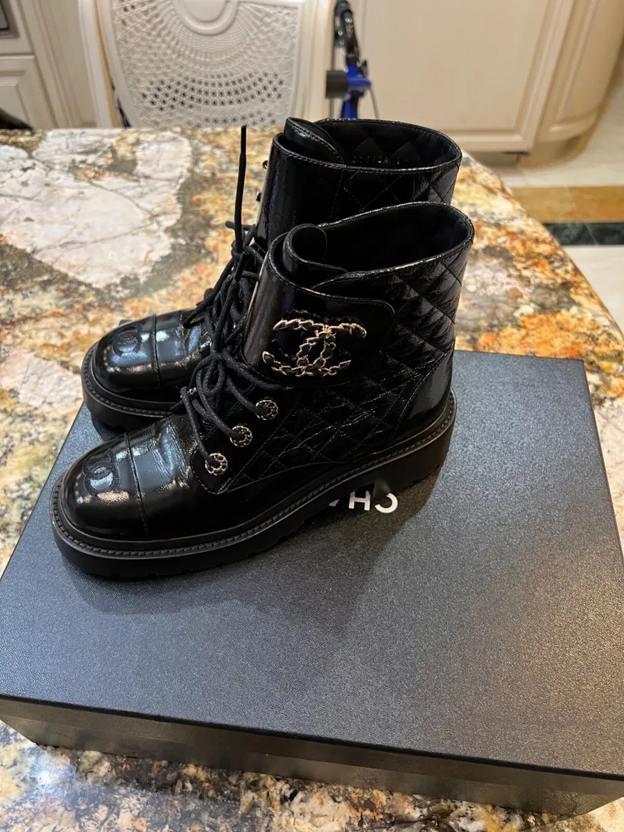 chanel boots size 38 brand new in box