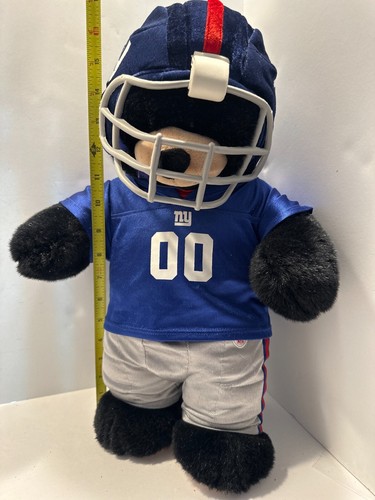 NY Giants NFL Stuffed Bear (Build-A-Bear Large 17") - Picture 2 of 6
