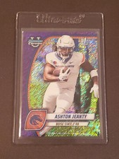 2024 Bowman University Chrome - Ashton Jeanty Purple Shimmer Refractor SP (RC)
