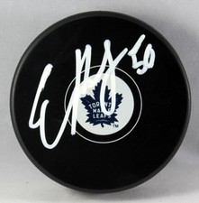ERIK KALLGREN SIGNED TORONTO MAPLE LEAFS Puck NHL STAR AUTOGRAPHED +COA