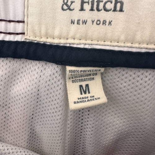 Abercrombie & Fitch Shorts Herren Medium kariert lang Board Badehose Cargo gefüttert - Bild 6 von 10