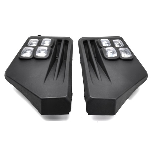 Pair Fog Lights 4-Eyes Bi-color LED Lamp For 2019-2024 Toyota Rav4 Adventure/TRD - Picture 8 of 21