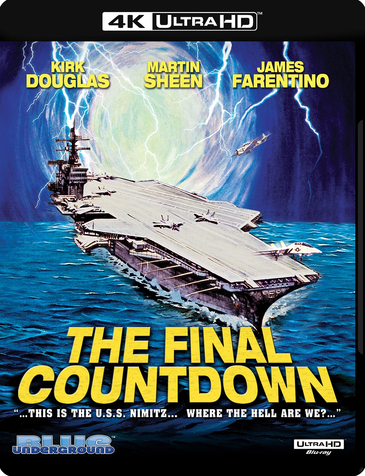 The Final Countdown 4K Ultra HD (4K UHD Blu-ray) Kirk Douglas Martin Sheen