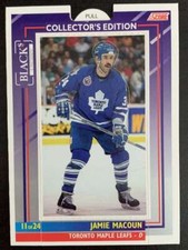 1993-94 Maple Leafs Score Black's #11 Jamie Macoun V56039