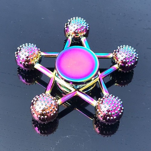 Fidget Metal Spinner Rainbow Finger Spinners High Speed Hand Toys Stress Relief - Picture 123 of 168