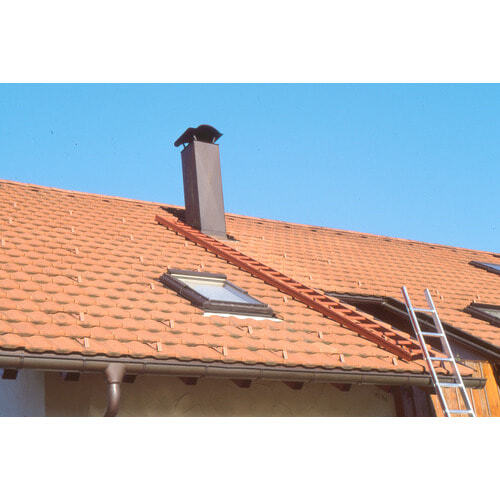 Dachleiter, Kaminkehrer Leiter, Alu Dach Schornsteinfeger, Länge 2.800 mm - Bild 5 von 16