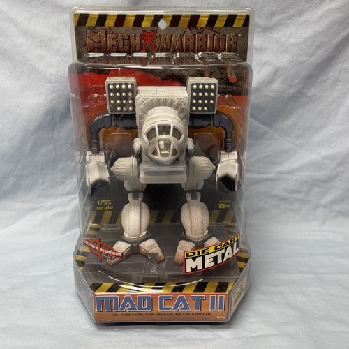 Joy Ride Mech Warrior Mad Cat II Die Cast Metal Figure Mint In Sealed Package