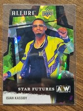 2022 AEW Isiah Kassidy Green Rainbow /99 ALLURE Trading Card #86747