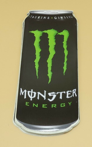 5 Monster Energy Can shaped Sticker/Decals 10 3/4”x 4"” - Picture 2 of 2