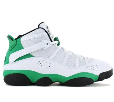 Air Jordan 6 Rings - Lucky Green - Herren Sneaker 322992-131 Basketball Schuhe