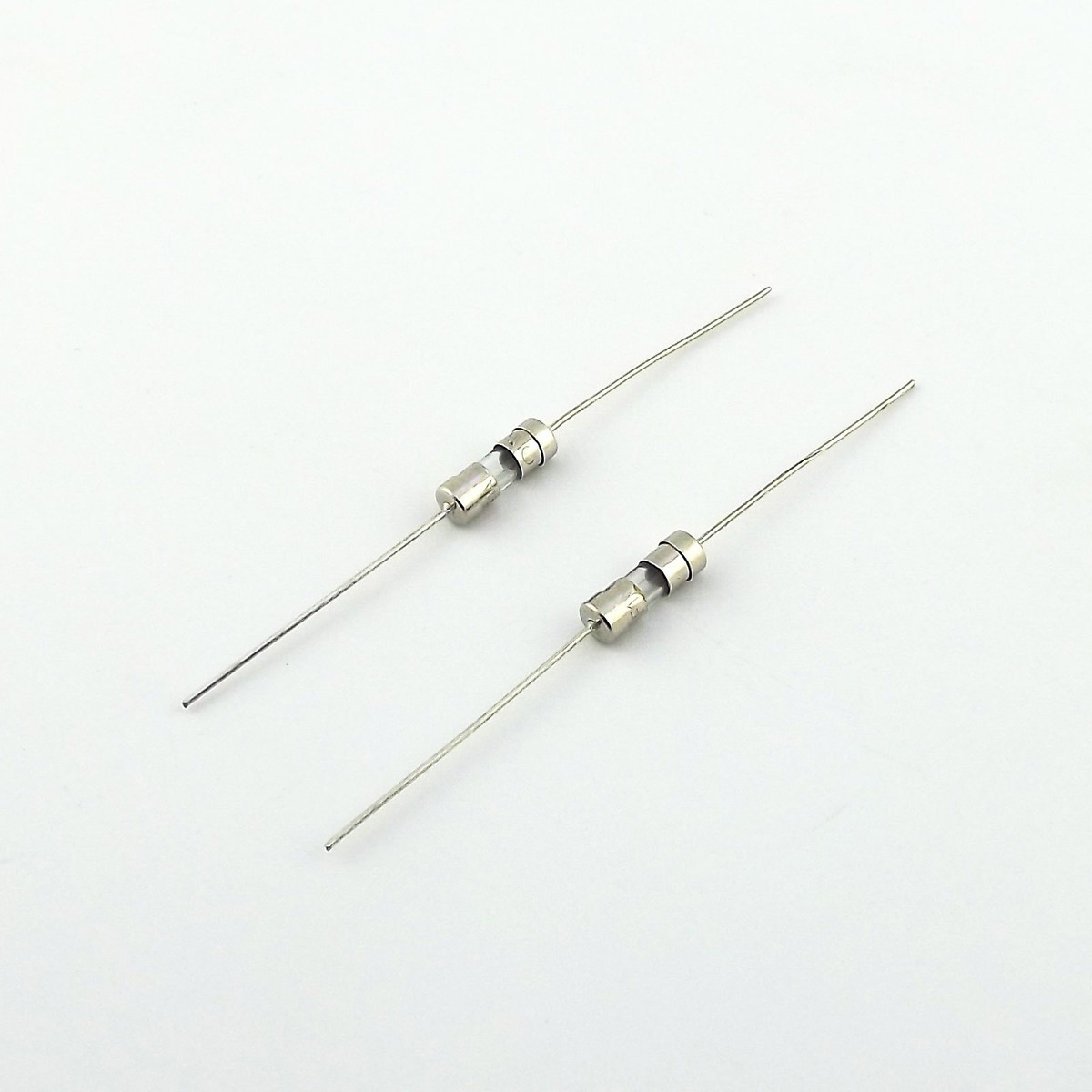 Fielect 20Pcs Glass Tube Fuses Axial with Lead Wire Iceland Fielect 20Pcs Glass Tube Fuses Axial with Lead Wire Iceland