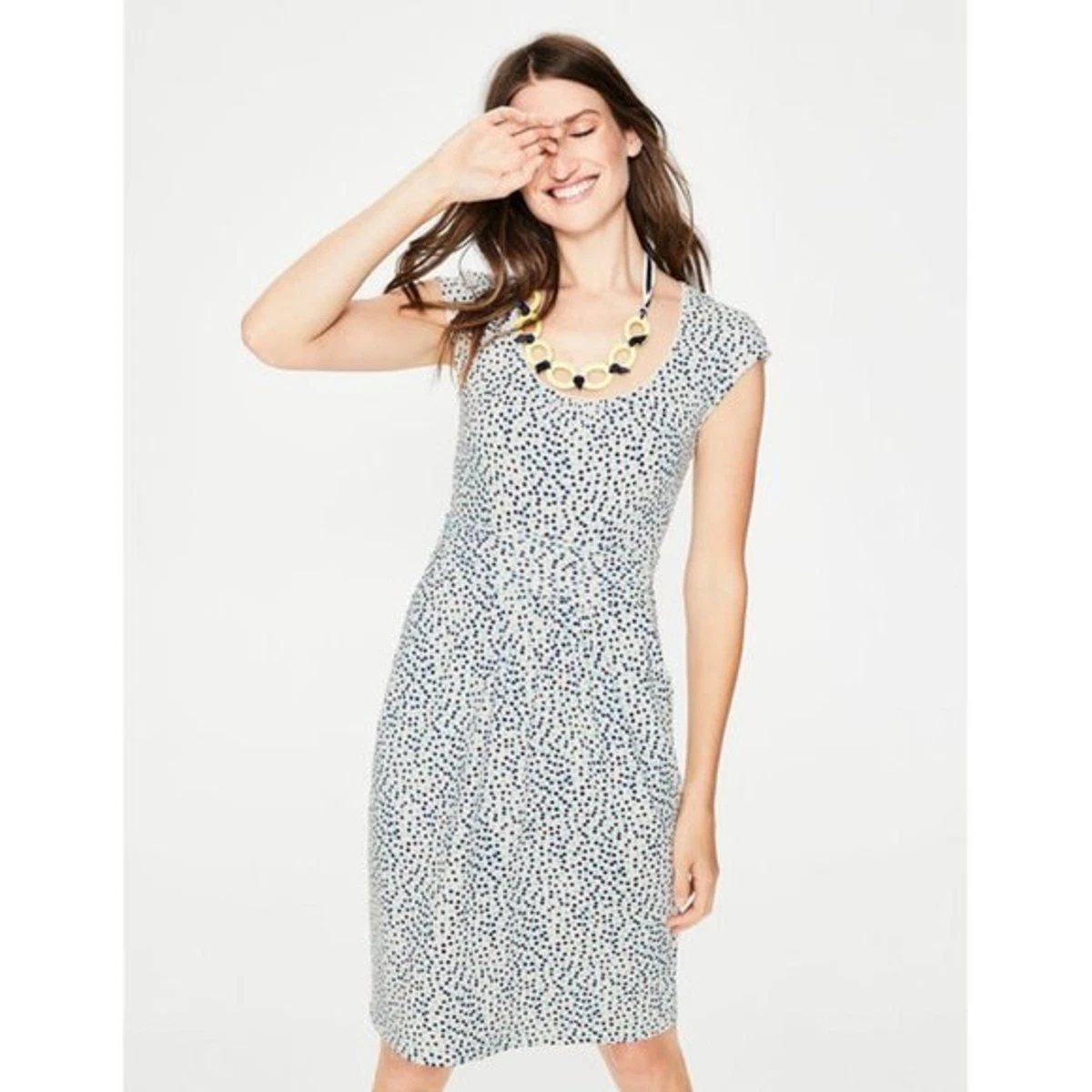 Margot jersey top dress boden