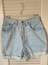 Vintage Light Washed High Waisted Shorts great Condition