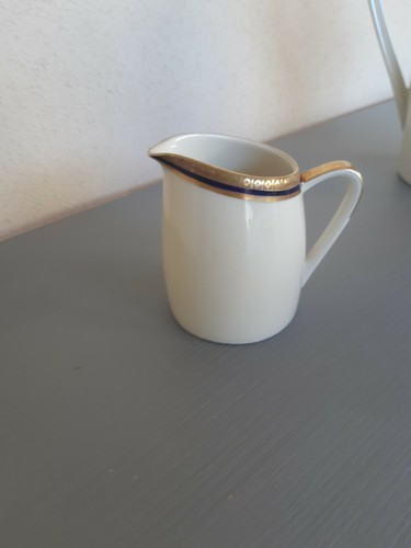 VINTAGE SERVIZI CAFFE' X10 PORCELLANA BAVARIA SCHUMANN ARZBERG GERMANY BORDO ORO - Foto 6 di 8
