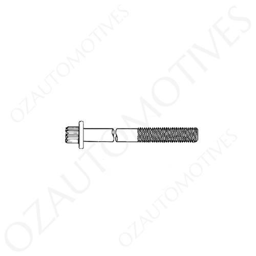HEAD BOLTS SET 4M40 8V FITS MITSUBISHI TRITON K67T Ute 2.8 D (K67T) 2835cc 1996 - Picture 2 of 3