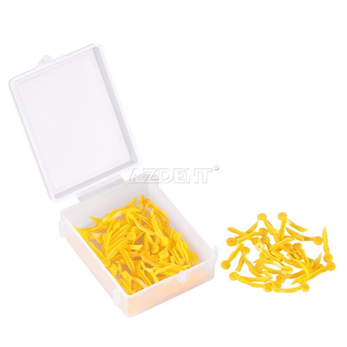 Dental Plastic Wedges Concave Design Arc Diastema Wedge/Matrix Bands Inch 0.04mm - Picture 7 of 51