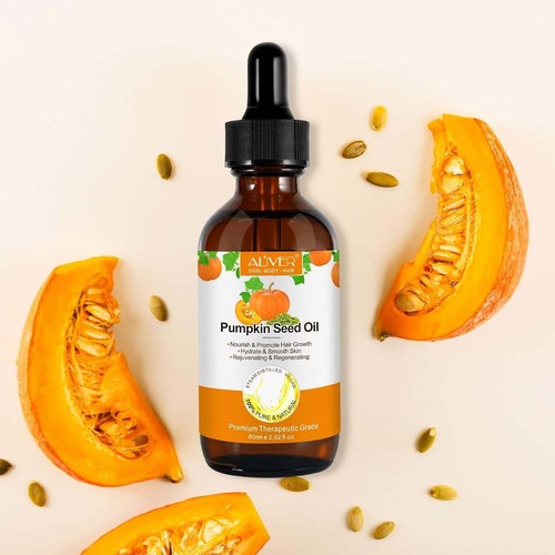 Pumpkin Seed Oil for Hair Growth - Pure Organic Natural Cold Pressed Hydrating - Picture 7 of 15