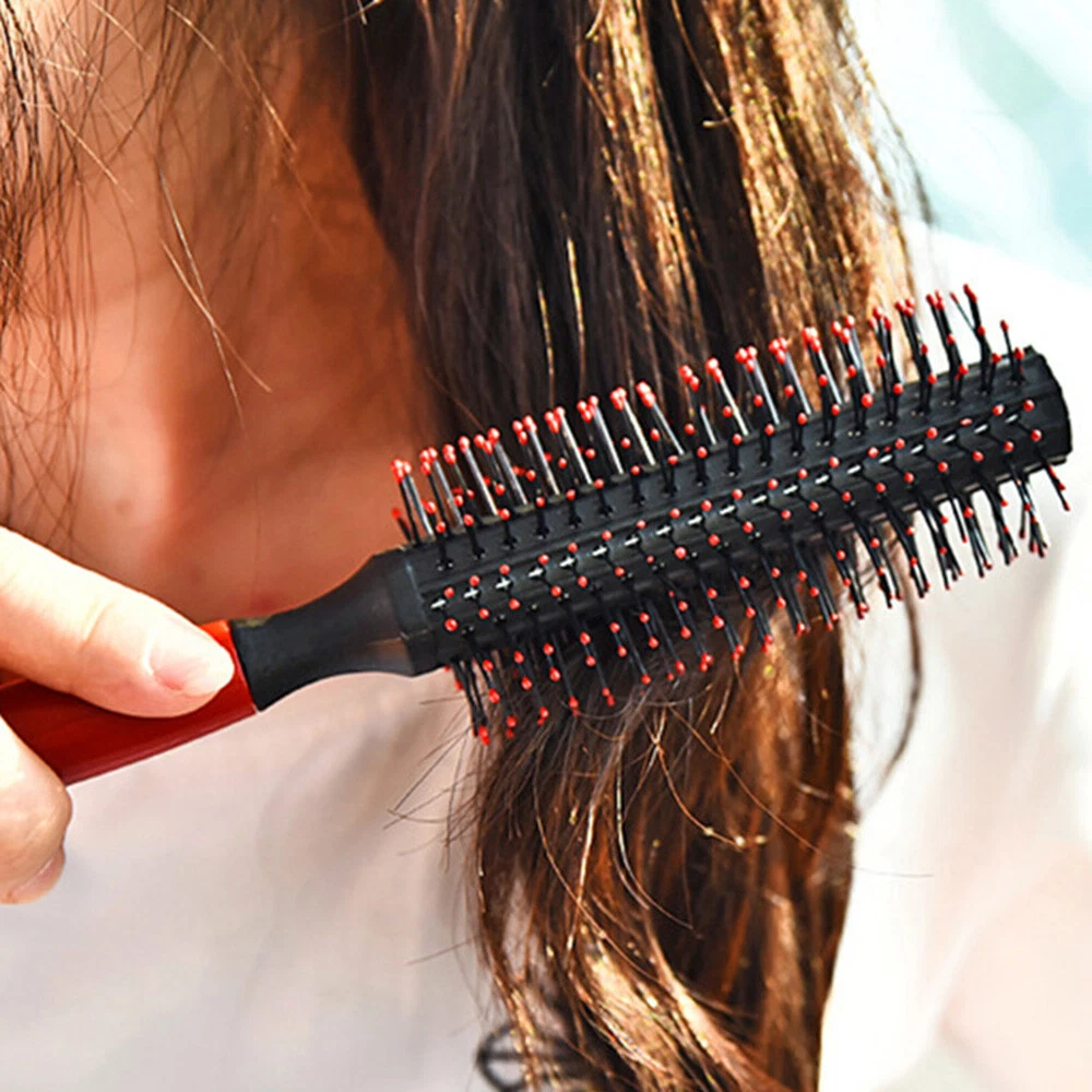 Hair Brush Women Shiny Egg Round Shape Comb Styling Tools Brush Anti-static  To Reduce Hair Loss Salon Hair Care Comb Travel - Combs - AliExpress