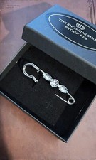 THE SHOWING SHOP SILVER/DIAMANTE STOCK PIN