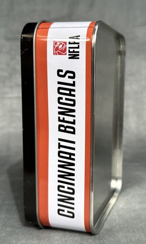 JOE BURROW NFL Collector TIN ONLY Cincinnati BENGALS No Cards 6 X 4” Football - Picture 3 of 4