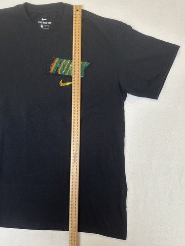 NIKE ROSWELL RAYGUNS FUNK RARE T-SHIRT Men’s Size L - Sequin Logo DB5964-010 - Picture 12 of 13