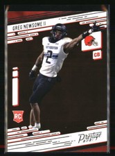 Greg Newsome II 2021 Panini Prestige #263 FOOTBALL Card