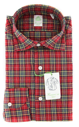 Chemise Camarat • Rayure rouge | Chemise pour homme Erevan