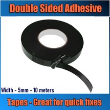 5mm x 10m Double Sided Tape Roll Very Strong Self Adhesive Waterproof Tape