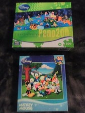 NEW Lot Of 2 Sealed NEW Vintage 2009  2011 Jigsaw Puzzles 63  200 Piece READ