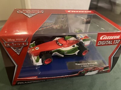 Carrera Digital 132 30556 DisneyPixar Cars2 Francesco Bernoulli NEU OVP Ferrari