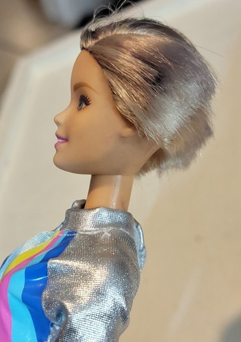 Barbie Puppe 2015 Fashionistas Pink Clone Fashion oder andere Haare geschnitten Mod C339G - Bild 6 von 17