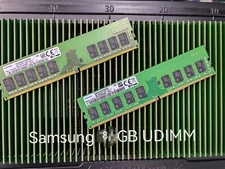 SAMSUNG 8GB ECC UDIMM RAM DDR4 3200MHz 2933MHz 2666MHz 2400MHz 2133MHz 288pin