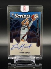 2021 Chronicles Draft Picks Corey Kispert #MSA-CK Mosaic Scripts Auto BLUE /49
