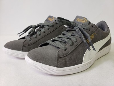 grey suede pumas women's