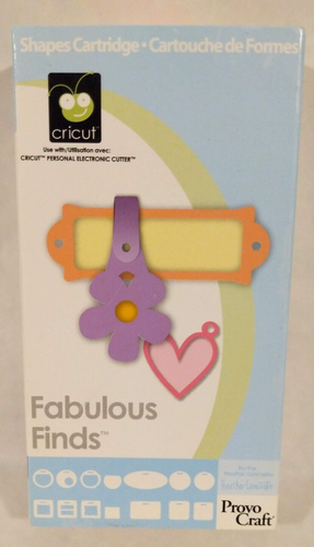 Fabulous Finds Cricut Cartridge - Gently Used - Link Status unknown