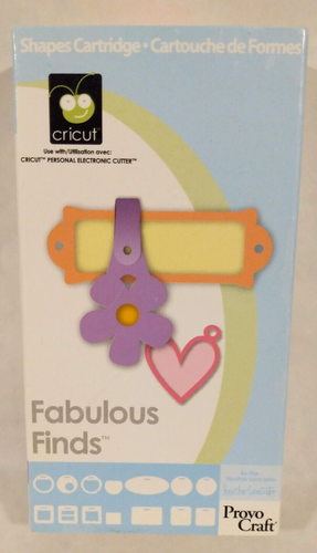 Fabulous Finds  Cricut Cartridge - Gently Used - Link Status unknown - Picture 1 of 2