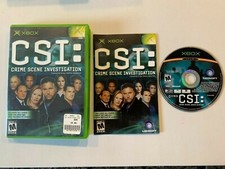 CSI Crime Scene Investigation  (Microsoft Xbox, 2004)